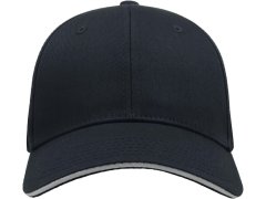 Atlantis Headwear Sport Sandwich 6 panelová baseball kšiltovka "Sport Sandwich" 33.0504 navy/white 6