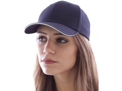 Atlantis Headwear Sport Sandwich 6 panelová baseball kšiltovka "Sport Sandwich" 33.0504 violet/white 8