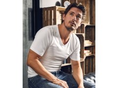 Promodoro 3082 Pánské tričko "Slim Fit" s výstřihem do V 40.3082 sports grey 2