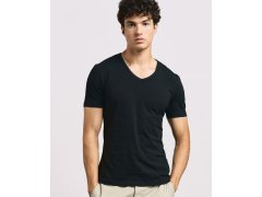 Promodoro 3082 Pánské tričko "Slim Fit" s výstřihem do V 40.3082 sports grey 3