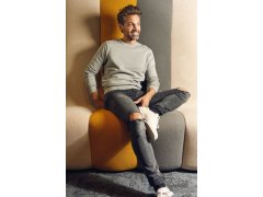 Promodoro 5099 Pánská mikina 40.5099 sports grey 6