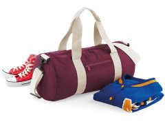 BagBase BG 140 Kulatá sportovní taška 52.0140 burgundy/off white 8