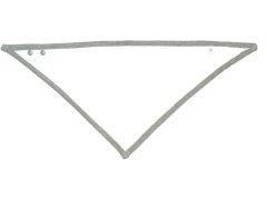 Babybugz BZ 23 Bryndák bandana 71.0023 white/heather grey melange 4