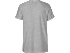 Neutral O 60012 Pánské bio tričko s ohrnutými rukávy 77.6012 sport grey 1