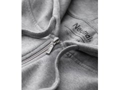 Neutral O 63301 Pánská mikina s&nbsp;kapucí z&nbsp;bio bavlny 77.6331 sport grey 5
