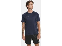 Craft Teamwear Squad Go Contrast Jersey M Pánské kontrastní sportovní tričko 82.2725 black/granite 3