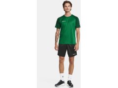 Craft Teamwear Squad Go Contrast Jersey M Pánské kontrastní sportovní tričko 82.2725 black/granite 8