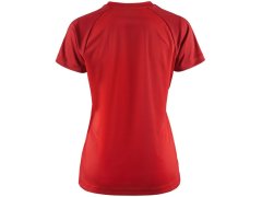 Craft Teamwear Squad Go Contrast Jersey W Dámské kontrastní sportovní tričko 82.2726 bright red/express 6