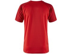 Craft Teamwear Squad Go Contrast Jersey Jr Dětské kontrastní sportovní tričko 82.2727 bright red/express 6