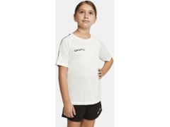 Craft Teamwear Squad Go Contrast Jersey Jr Dětské kontrastní sportovní tričko 82.2727 team green/ivy 8