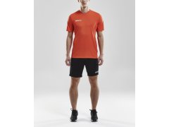 Craft Teamwear Squad Go Jersey Solid M Pánské sportovní tričko s&nbsp;výstřihem do V 82.5560 white 1