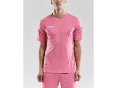 Craft Teamwear Squad Go Jersey Solid M Pánské sportovní tričko s výstřihem do V 82.5560 mff blue 6