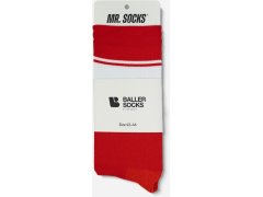 Mr. Socks L 05010 Sportovní ponožky "Ballersocks Light" 88.5010 navy/white 1