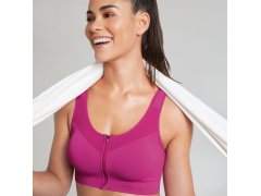 EasyMove Zip sportovní top moldovaný,přední zapínání 5511 candy pink - Active 3