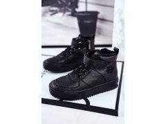 Dětská Zateplená Sportovní Obuv Big Star GG374040 Černé 3
