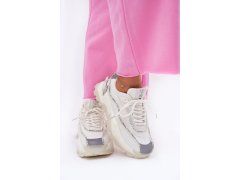 Dámské Sportovní Obuv Cross Jeans II2R4017C Bílé 2
