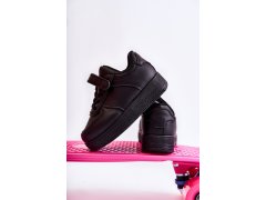Dětská sportovní obuv se suchým zipem Černá Elike 4