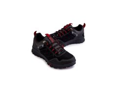 Pánské nízké trekingové boty Memory Foam Big Star KK174126 Černe 7