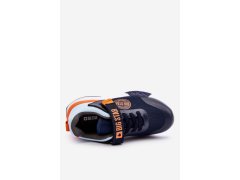 Nízká dětská sportovní obuv Memory Foam System Big Star LL374215 Námořnická modrá 3
