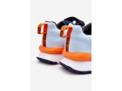 Nízká dětská sportovní obuv Memory Foam System Big Star LL374215 Námořnická modrá 4