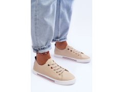 Kožené sportovní boty Dámské Bežové Mossaia 3