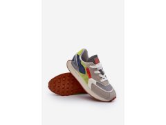 Pánské sportovní tenisky s&nbsp;paměťovou pěnou Memory Foam od Big Star NN174344 šedé 4