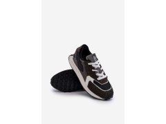 Sportovní pánské tenisky s paměťovou pěnou Memory Foam System Big Star NN174347 Černé 3