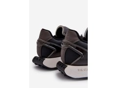 Sportovní pánské tenisky s paměťovou pěnou Memory Foam System Big Star NN174347 Černé 7