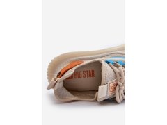 Pánské sportovní boty HI-POLY SYSTEM Big Star NN174452 Beige 5