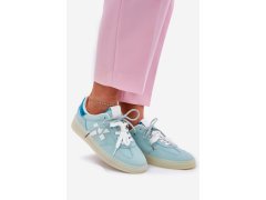 Nízké Dámské Sportovní Boty S Leopardím Vzorem Mint Zelevelis 2