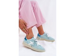 Nízké Dámské Sportovní Boty S Leopardím Vzorem Mint Zelevelis 7