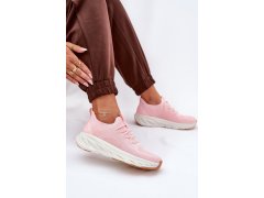 Pohodlné Dámské Sportovní Boty Big Star RR274A131 HI-POLY SYSTEM Růžové 6