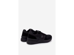 Pánské Sportovní Boty Sneakers Na Platformě Černé Hanirin 2