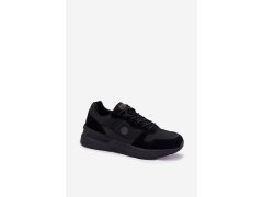 Pánské Sportovní Boty Sneakers Na Platformě Černé Hanirin 5