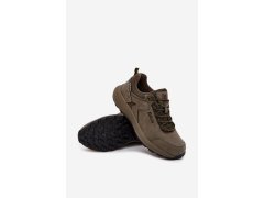 Pánské Trekingové Sportovní Boty Big Star OO174367 HI-POLY SYSTEM Khaki 3