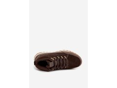 Semišové Pánské Trekingové Boty Big Star SS174263 Hnědé 2