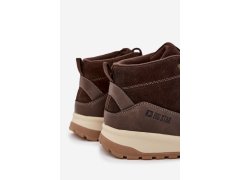 Semišové Pánské Trekingové Boty Big Star SS174263 Hnědé 5