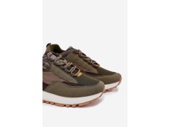 Pánské Sportovní Boty Sneakers Big Star RR174280 HI-POLY SYSTEM Tmavě Zelené 2