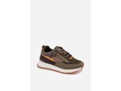 Pánské Sportovní Boty Sneakers Big Star RR174280 HI-POLY SYSTEM Tmavě Zelené 6