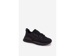 Pánská sportovní obuv s&nbsp;izolací SS174411 HI-POLY SYSTEM Černá 8