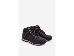 Pánské trekové boty s izolací Lee Cooper LCJ-25-03-3844M Černé 6