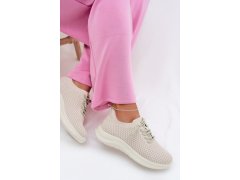 Materiálové Dámské Sportovní Boty Béžové Carmivelle 6