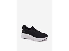 Materiálové Sportovní Boty Dámské Slip-On Kobbo 102425 Černé 4