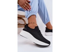 Materiálové Sportovní Boty Dámské Slip-On Kobbo 102425 Černé 7