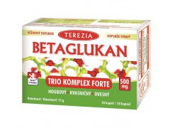 Terezia Company Betaglukan Trio Komplex Forte 500 mg 30 kapslí