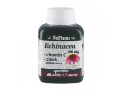 MedPharma Echinacea 100 mg + vit.C + zinek 67 tablet