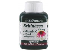 MedPharma Echinacea 100 mg + vit.C + zinek 107 tablet