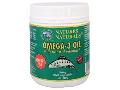 Australian Remedy Omega-3 1000 mg rybí olej s Vitamínem E 210 kapslí