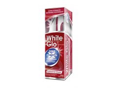 White Glo Profesionální bělící zubní pasta 150 g + kartáček na zuby a mezizubní kartáčky