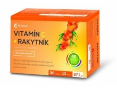 Noventis Vitamín C + Rakytník 40 tablet